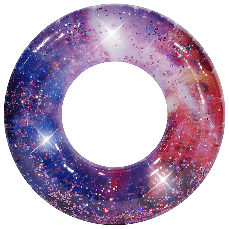 Galaxy Pink Pool Candy 36 Inch Glitter Pool Tube