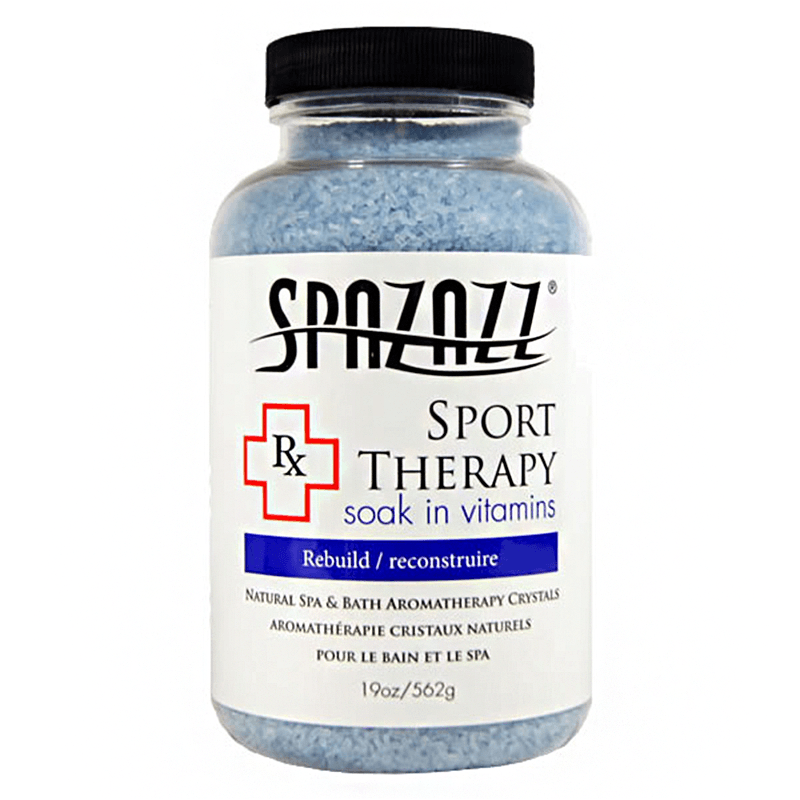 SpaZazz Sports Therapy Rebuild Crystals (19 oz)