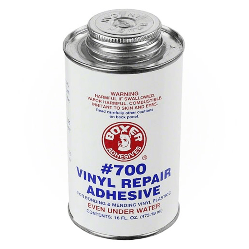 Boxer #700 Fast-Drying Vinyl Adhesive, 4 oz Can Only With Applicator Cap