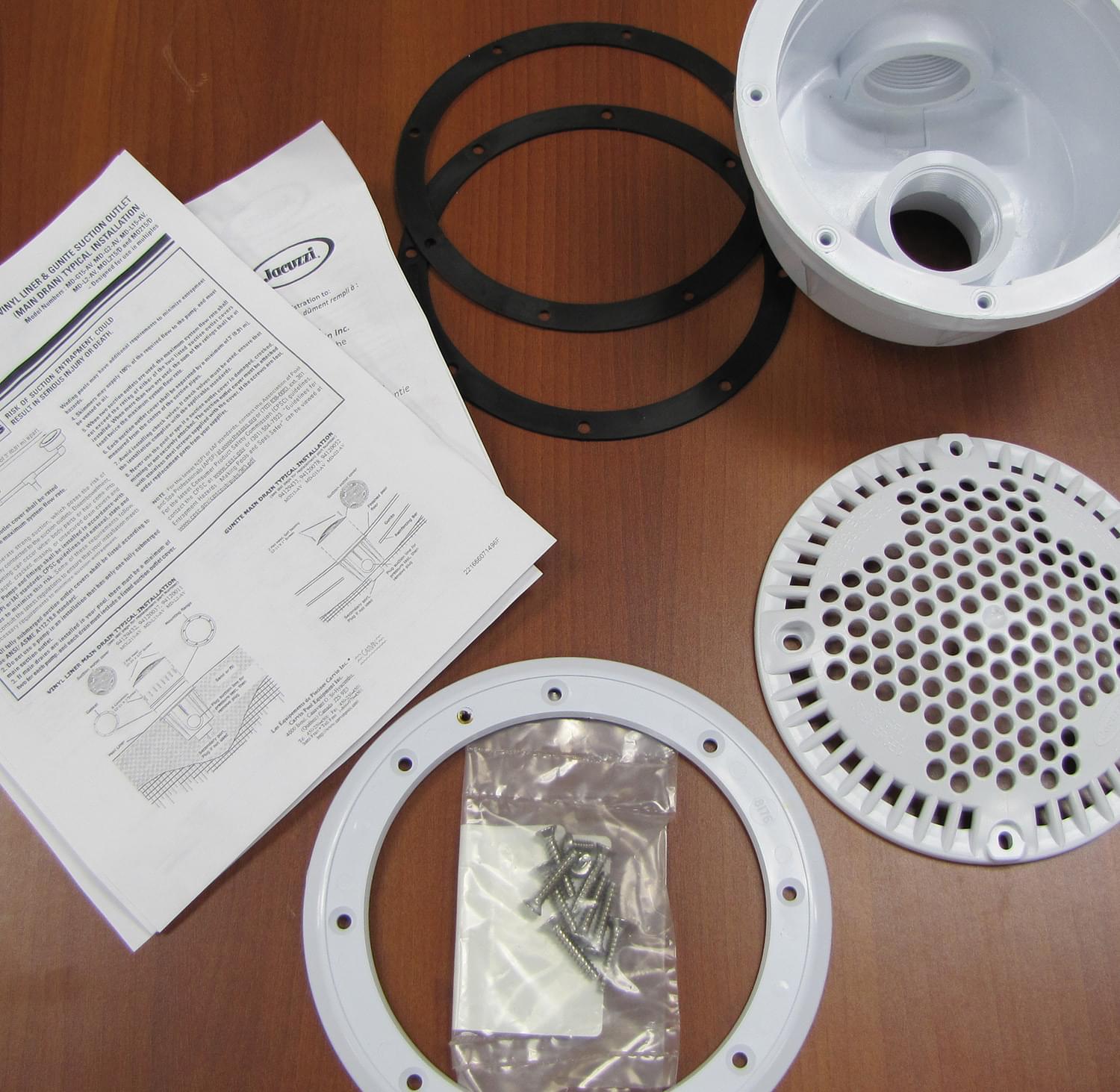 Open Box Drain de Fond Jacuzzi 1.5 pouces Mol215