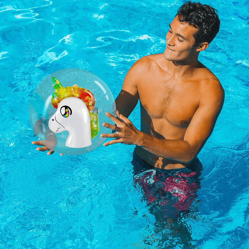 Ballon de plage en forme de licorne 3D Pool Candy