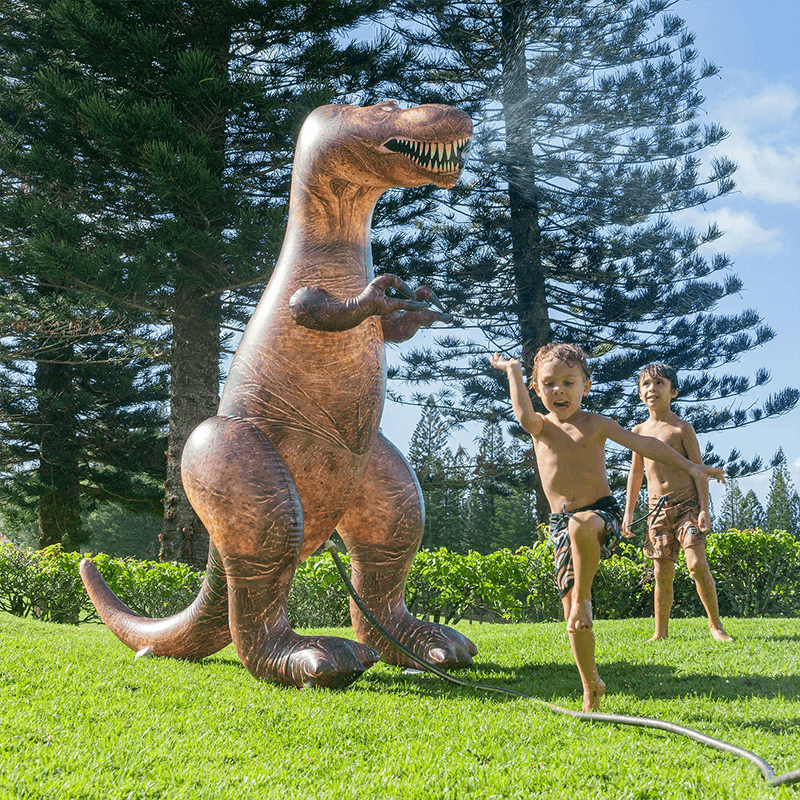 Pool Candy Ginormous T-Rex Inflatable Lawn Sprinkler