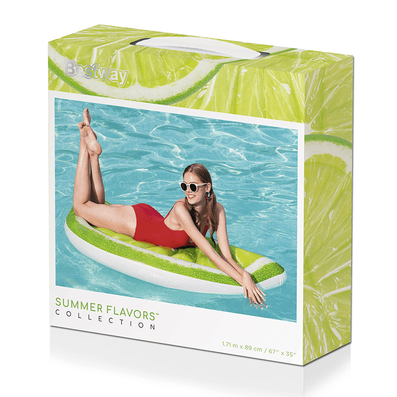 Tropical Lime Ride On Pool Float