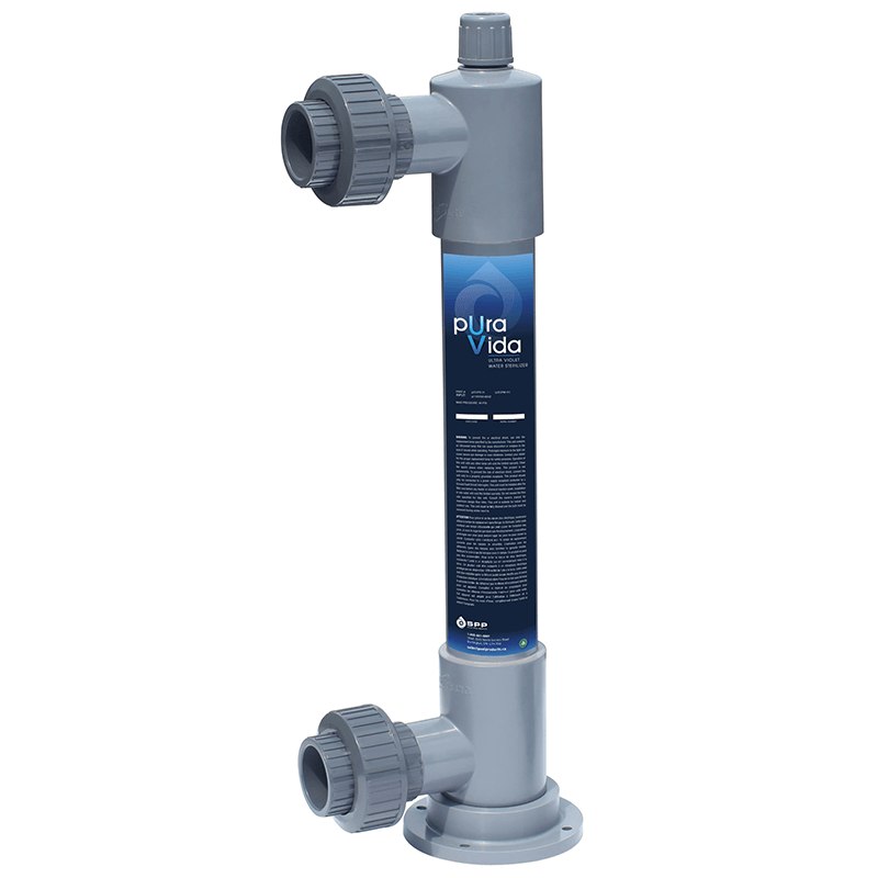 Open Box Pura Vida UV Above Ground Pool Water Sterilizer System