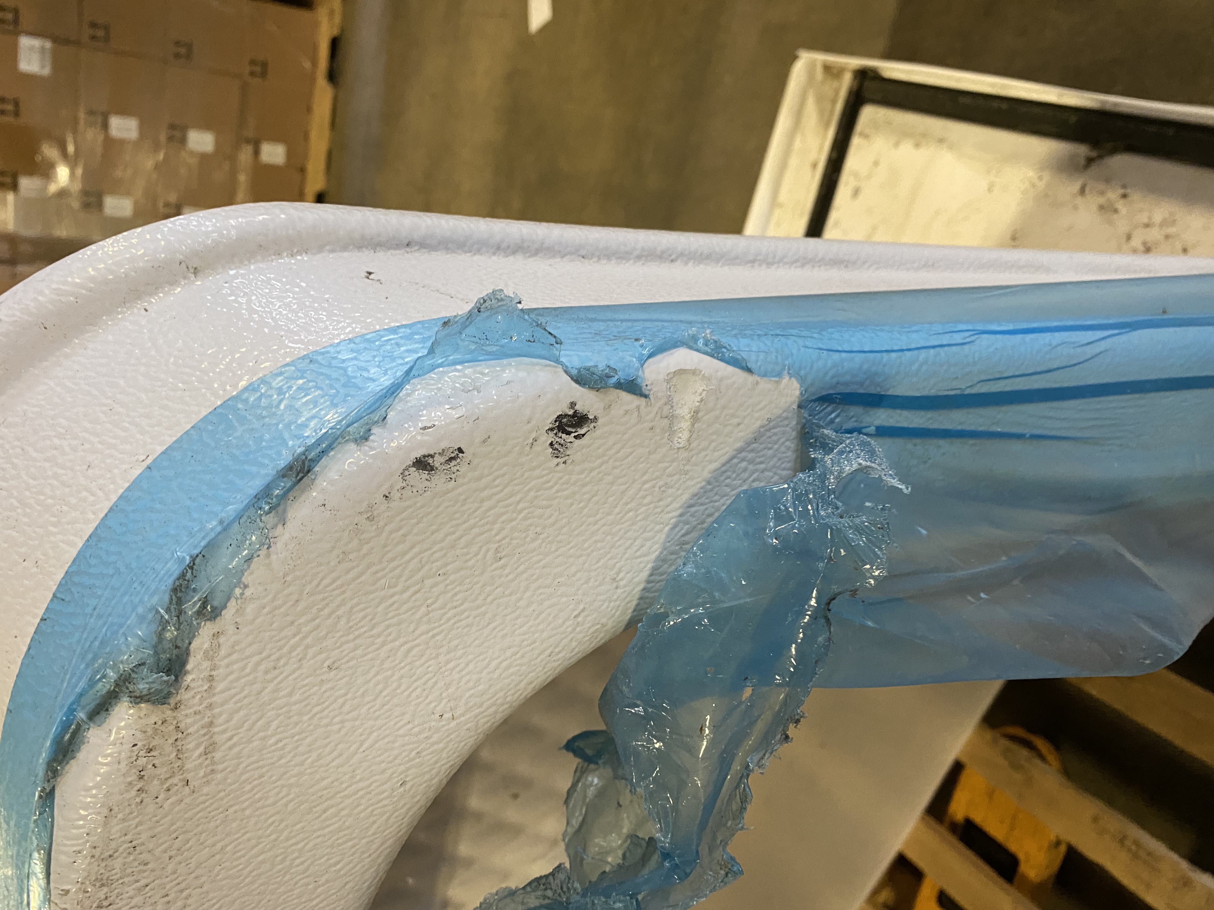 Open Box Performance Step 8 ft 4 Tread Straight Sit 'N' Step