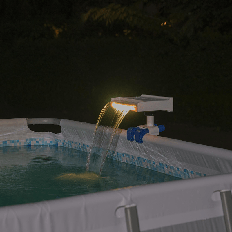 Bestway FlowClear Soothing LED Waterfall Pool Supplies Canada