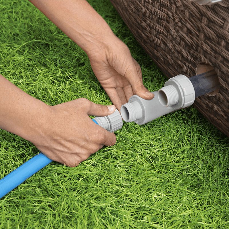 Discontinued Saluspa St Moritz Airjet 5-7 Person Inflatable Hot Tub (85 x 28 Inches)