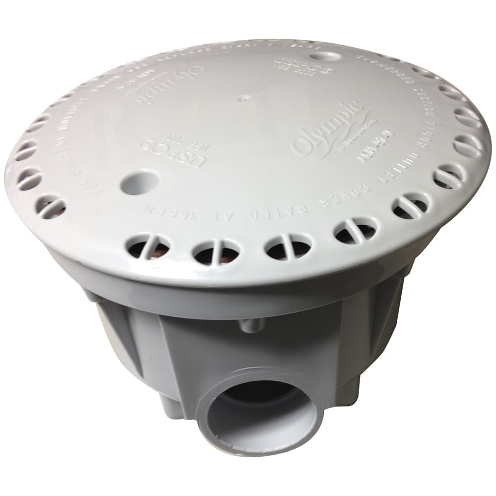 Olympic 97SV Above Ground Main Drain | Pool Supplies Canada Center Drain In Above Ground Pool