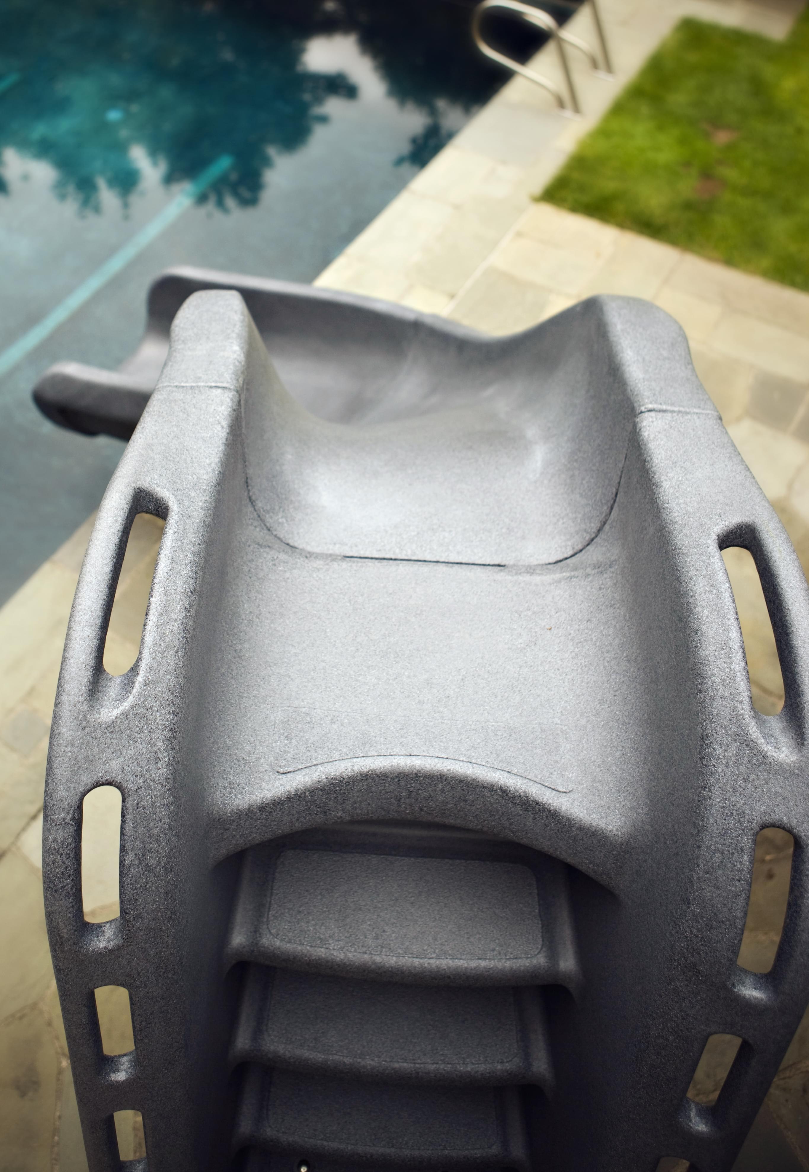 Glissade Typhoon avec Virage à Gauche pour Piscine Creusée