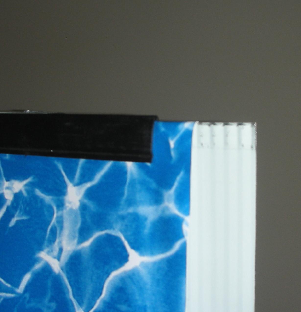 Flat V-Snap Above Ground Coping