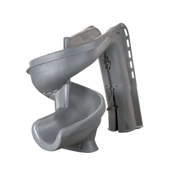 Helix Grey Inground Pool Slide Supplies Canada Helix Grey Inground Pool Slide, Slide For Inground Pool Canada