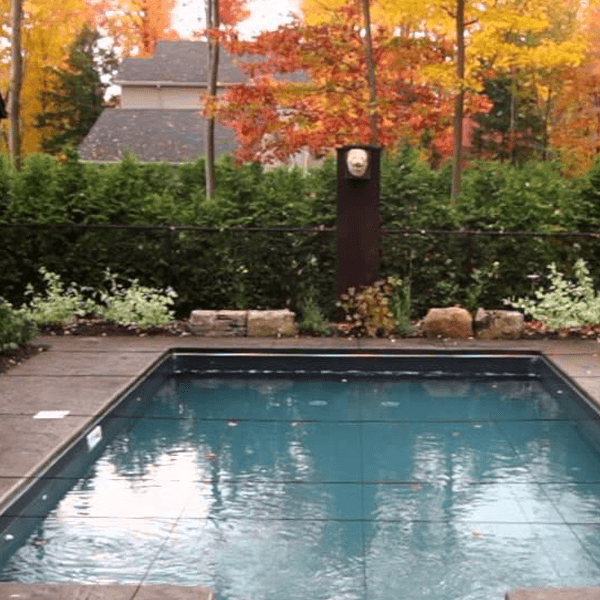 20 x 40 ft Rectangle Inground Elastic Winter Mesh Cover System