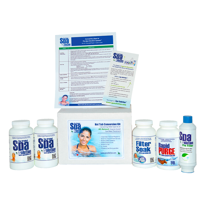 Spa Solution Hot Tub Water Treatment Conversion Kit