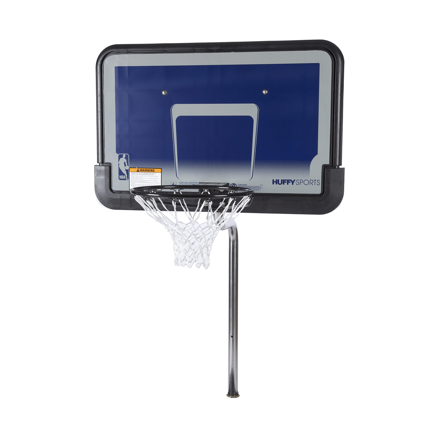 Stainless Steel In Deck Basketball Game with Regulation Size Rim and