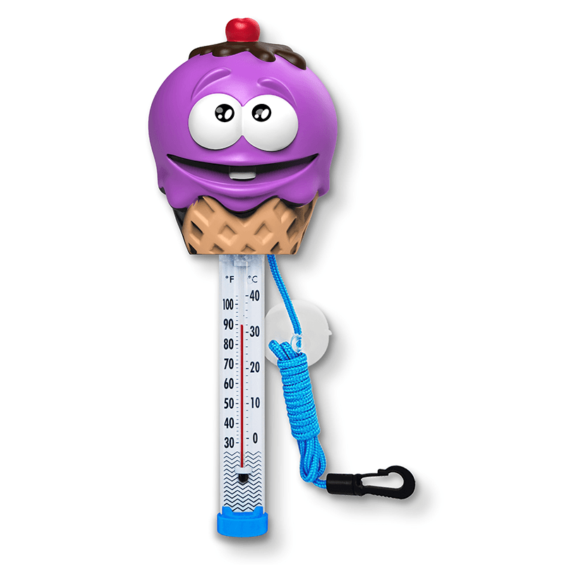 Thermomètre délicieux de luxe de cornet de crème glacée