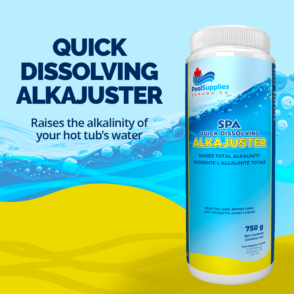 Alcalinisateur à dissolution rapide pour spa (750g) par Pool Supplies Canada