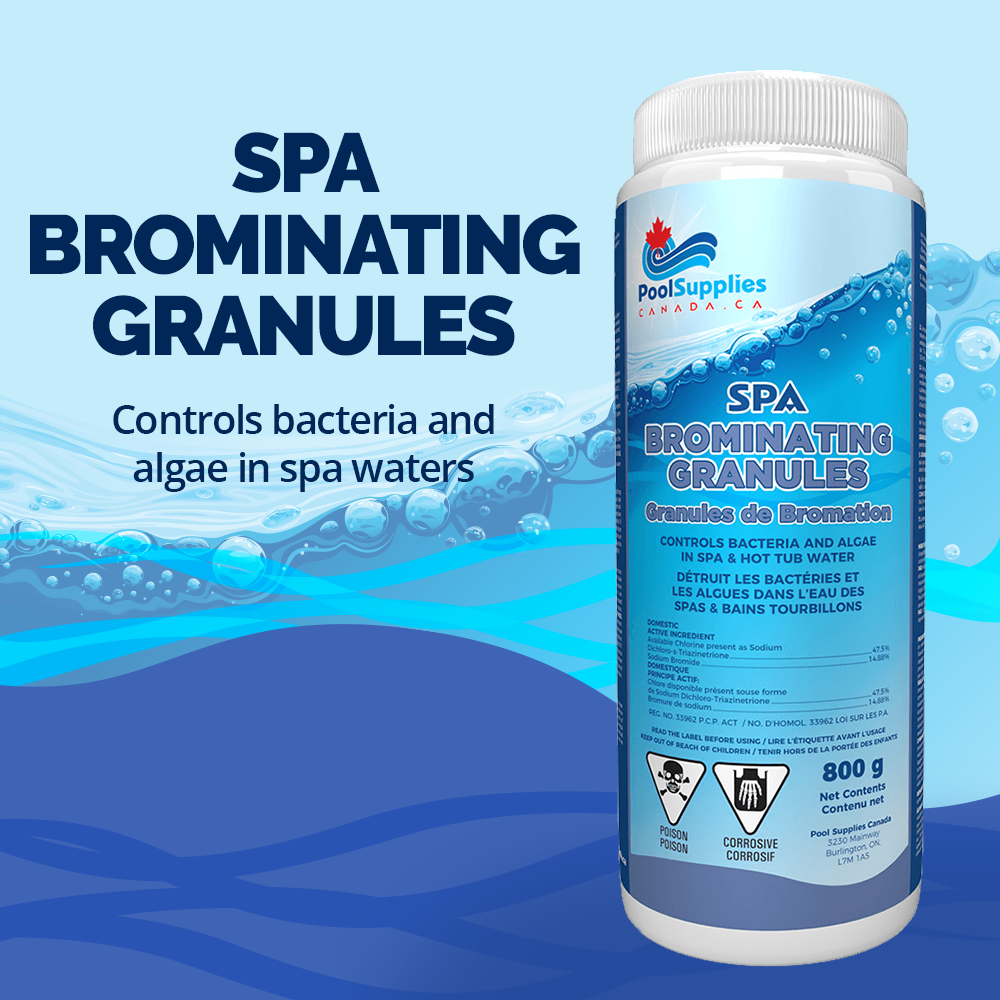 Spa Bromine Granules (800g) by Pool Supplies Canada