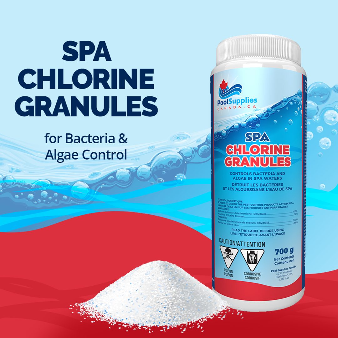 Spa Chlorine Granules (700g) by Pool Supplies Canada