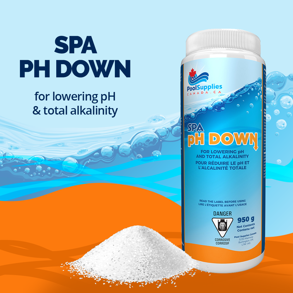Spa PH Down (950g) by Pool Supplies Canada