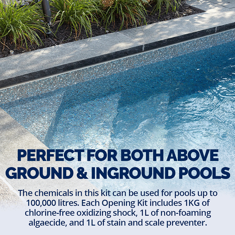 Premium Chemical Kit (100,000 L) by Pool Supplies Canada