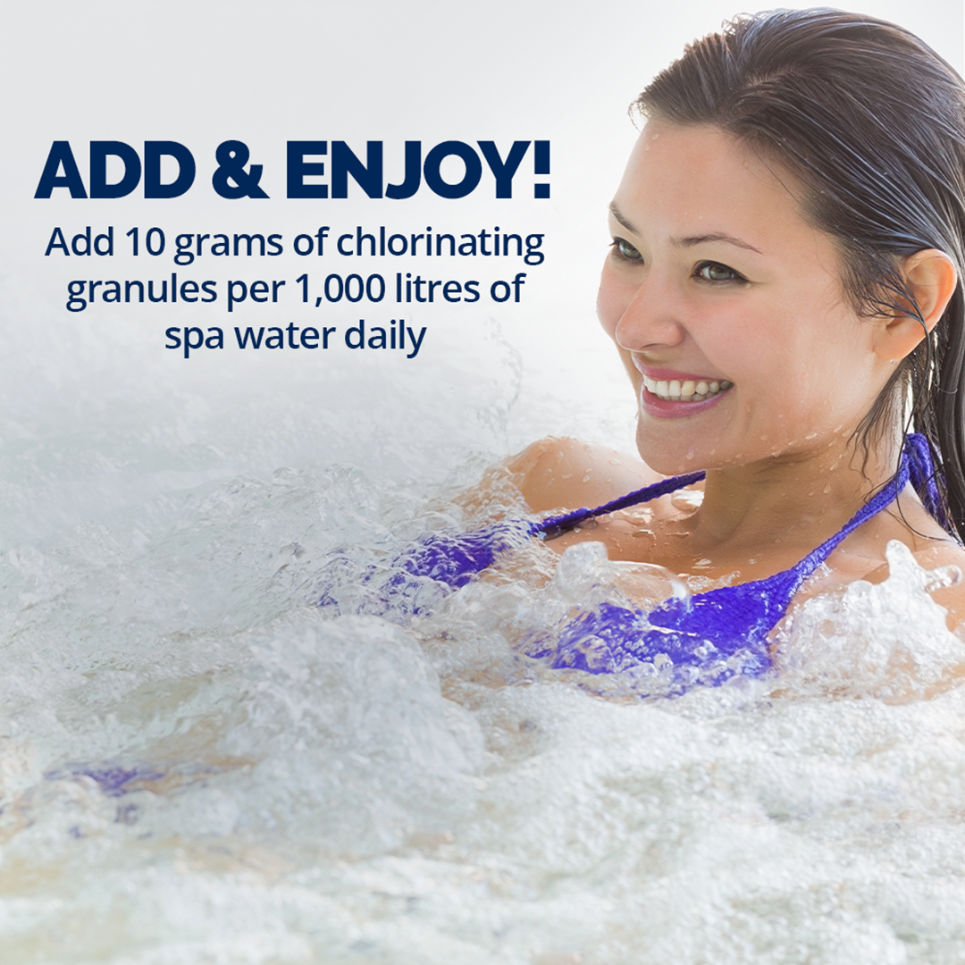Spa Chlorine Granules (800g) by Pool Supplies Canada