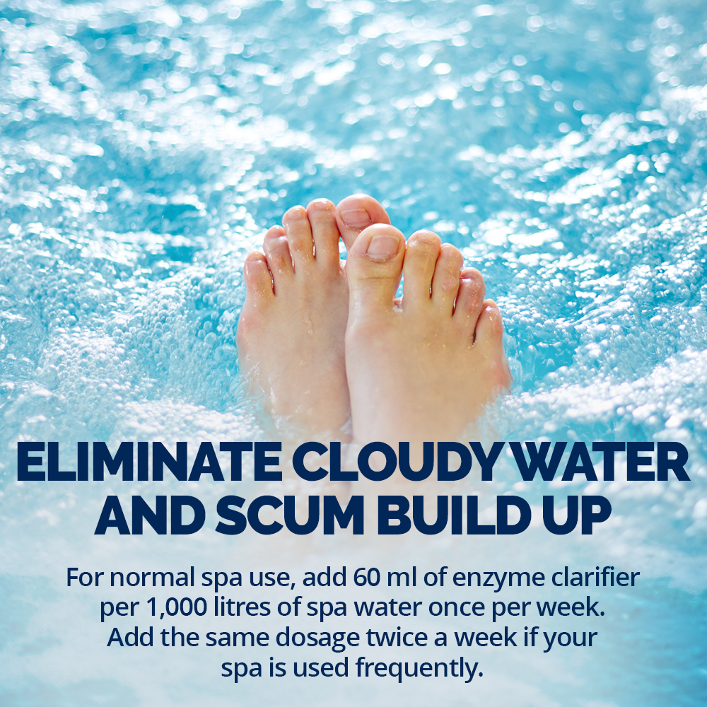 Clarificateur enzymatique pour spa (500ml) par Pool Supplies Canada