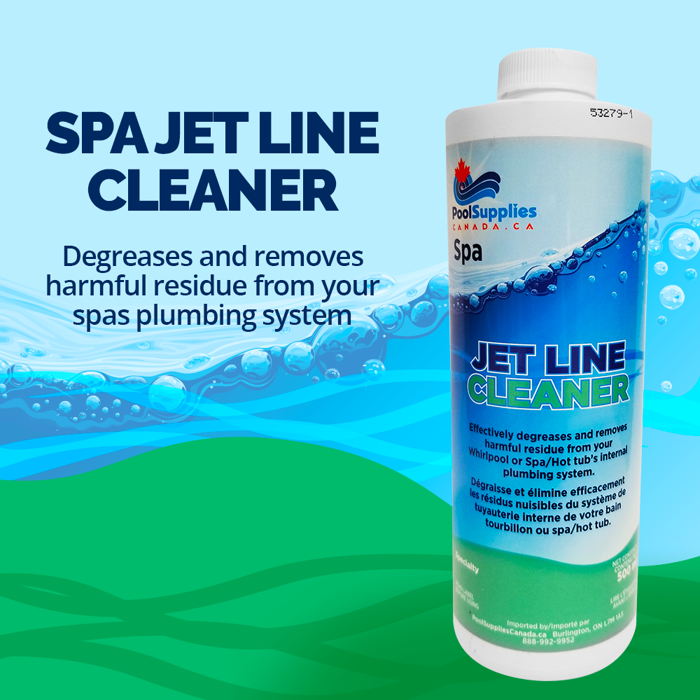 Nettoyeur Jet Line pour spa (500ml) par Pool Supplies Canada