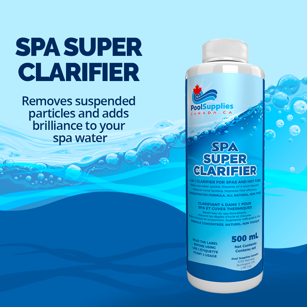Super clarificateur pour spa (500ml) par Pool Supplies Canada