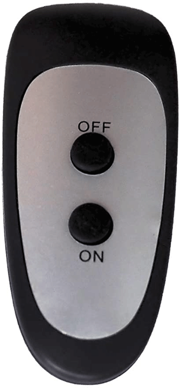 Chauffage infrarouge autoportant 1 500 W avec télécommande (argent)