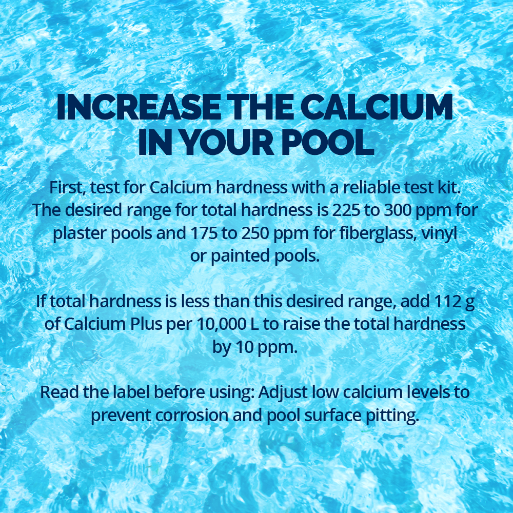 Calcium Plus (7 kg) de Pool Supplies Canada