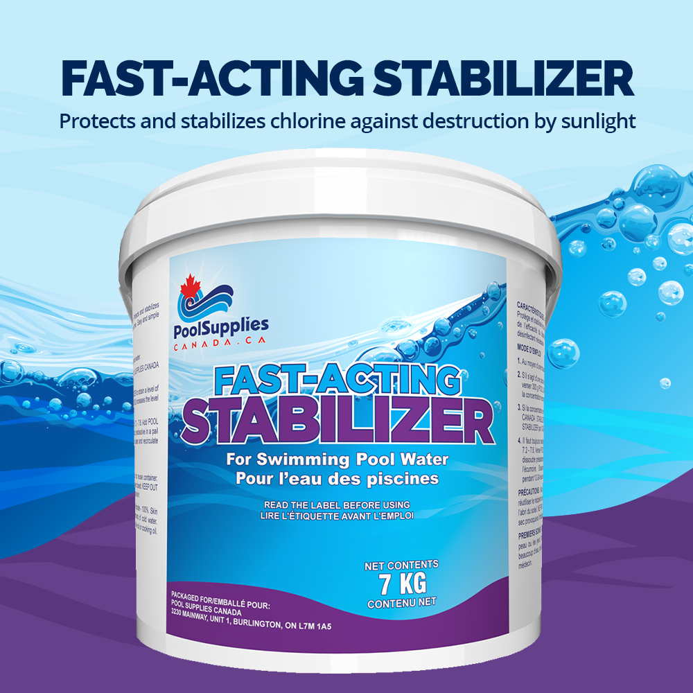 Stabilisateur (7 Kg) par Pool Supplies Canada
