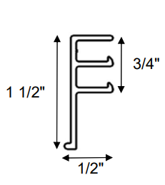 Couronnement en aluminium blanc à double voie à montage latéral pour piscine creusée, longueur de 10 pieds