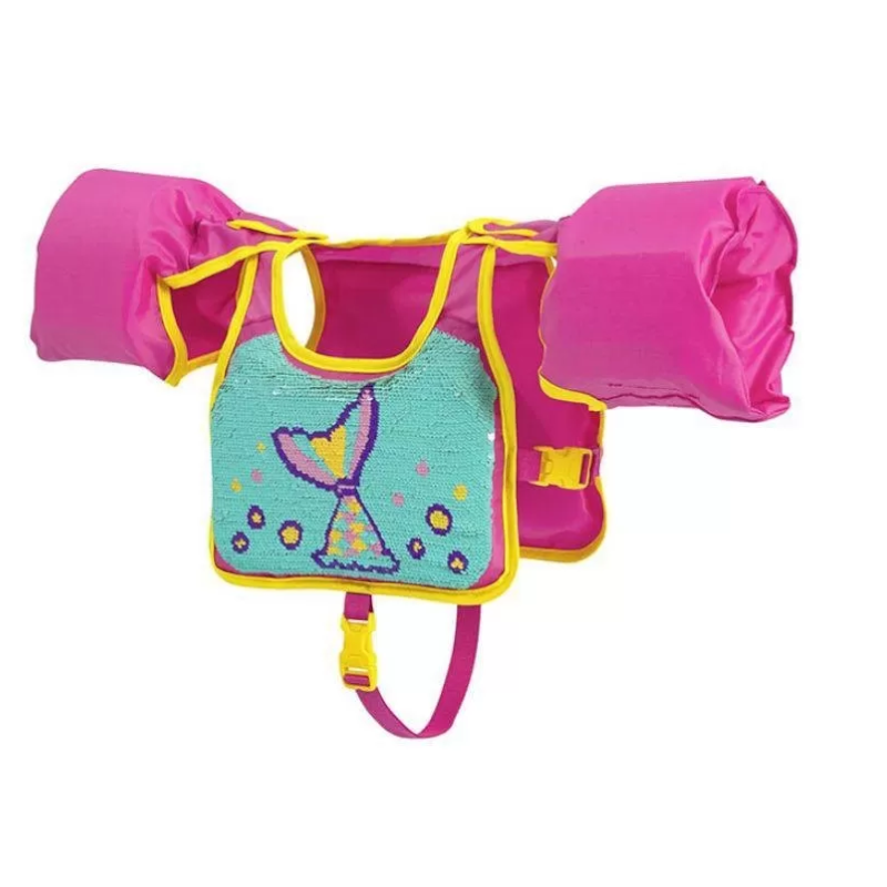 Bestway Flip N Reveal Sequin Swim Pals (Pink and Yellow)