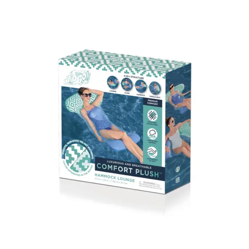 Bestway H2O Go! Comfort Plush Hammock Pool Lounge Float
