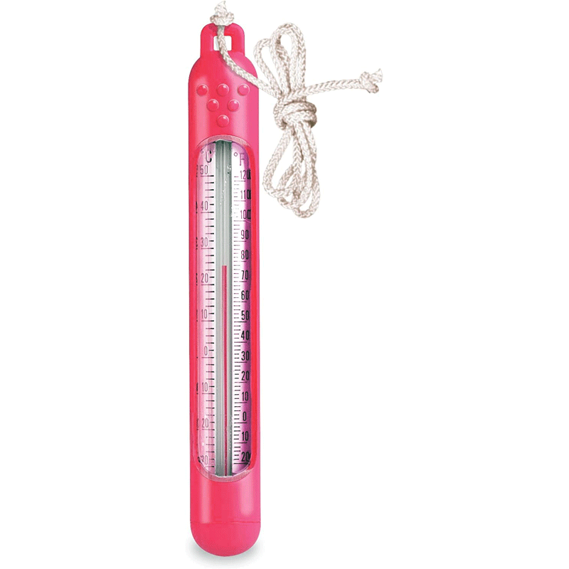 HydroTools Colour View Tube Thermometer (Pink)
