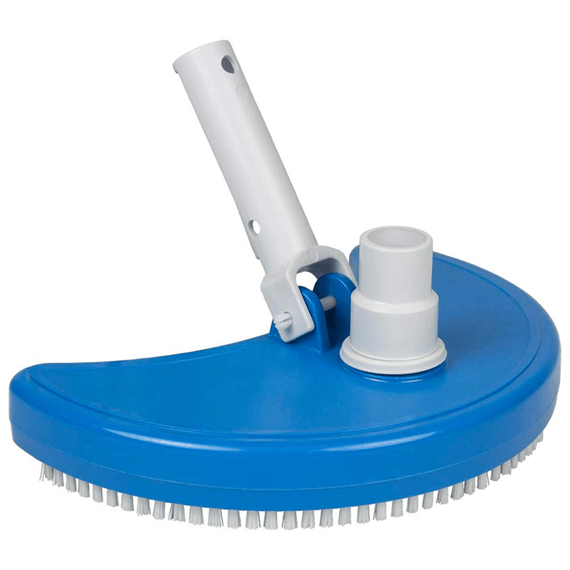 Open Box Weighted Half-Moon Vacuum Head With Swivel Adaptor