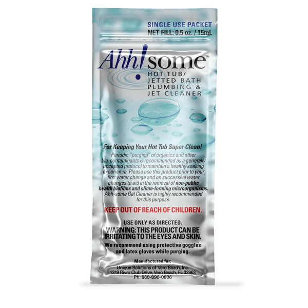 Discontinued Ahh-Some Hot Tub Plumbing and Jet Cleaner (Single Use 0.5 oz Packet)