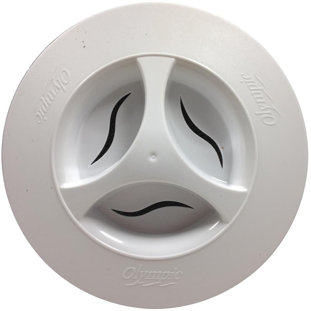 Couvercle De Rechange Pour Écumoire De Piscine 24,5 Cm - Compatible Pentair U-3, SwimQuip, Sta-Rite 08650-0058 - Blanc