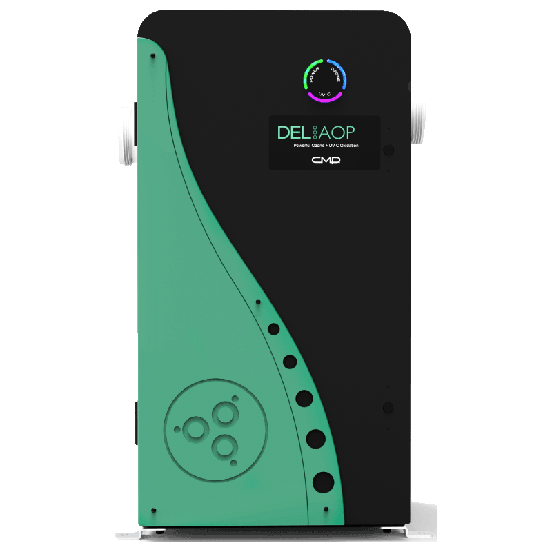 Open Box Système d'ozone et UV-C Del Ozone nouvelle génération AOP 25 pour piscines jusqu'à 25 000 gallons (120/240 V)