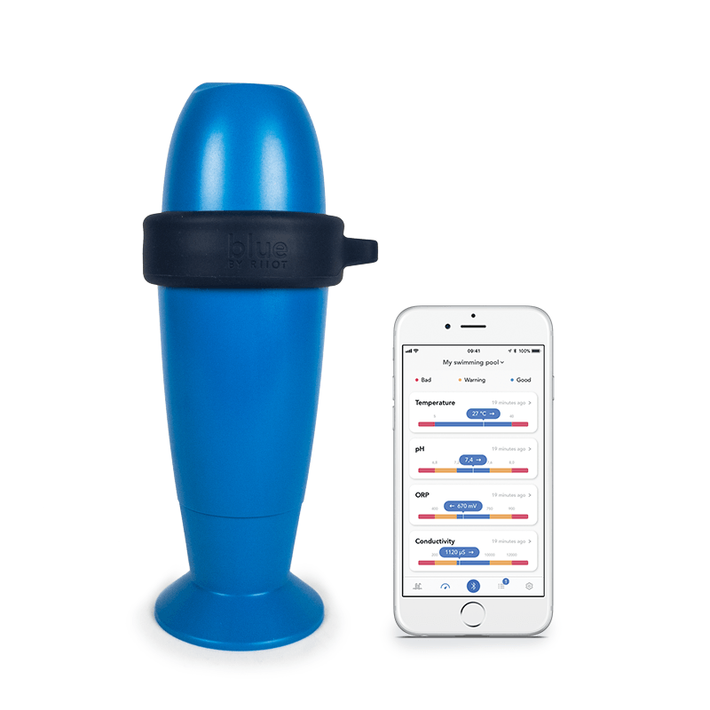 Open Box Blueriiot Smart Automated Chemical Reader Pool Supplies Canada