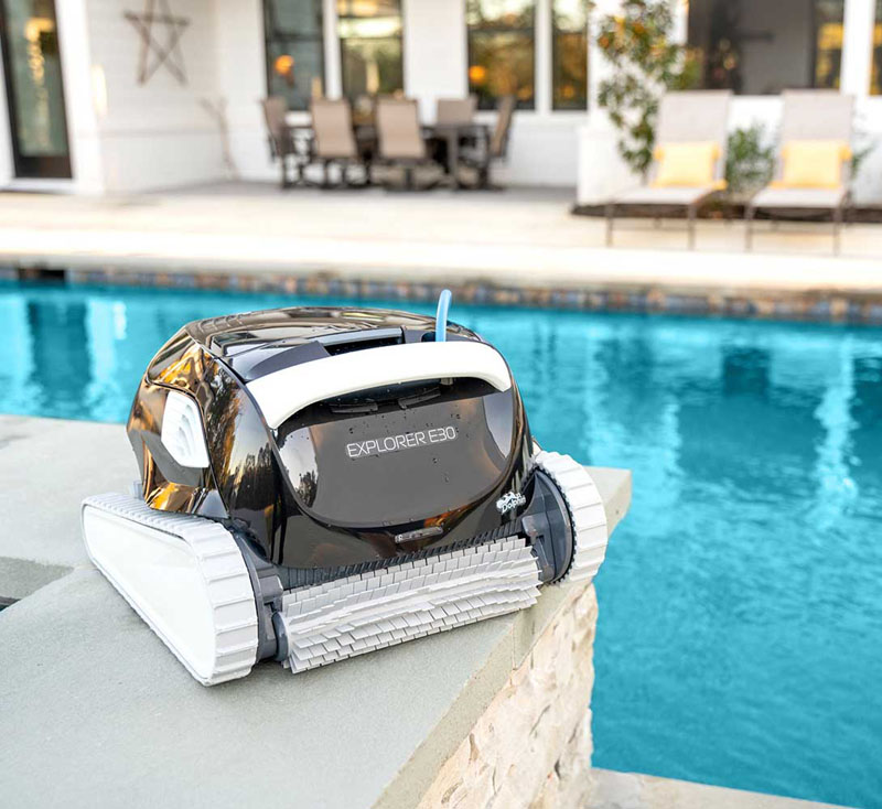 Open Box Dolphin Explorer E30 Robotic Pool Cleaner