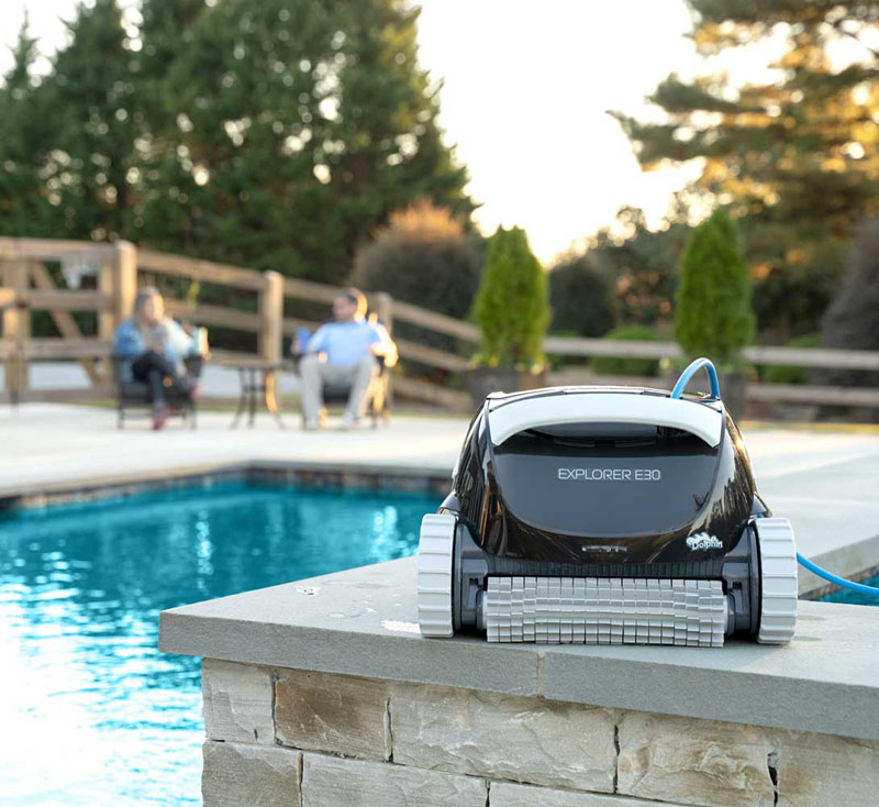 Open Box Dolphin Explorer E30 Robotic Pool Cleaner