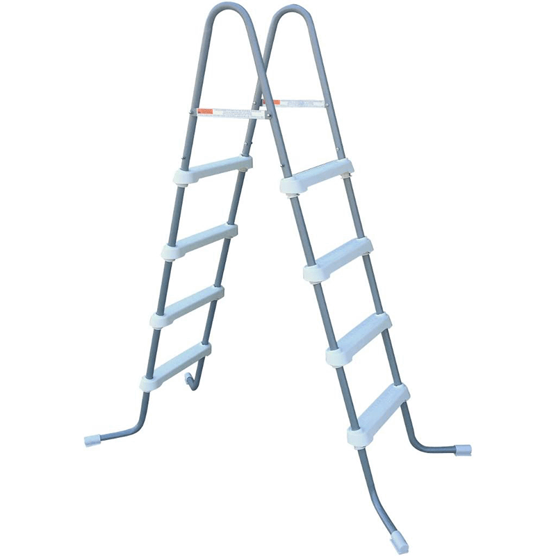 Open Box Summer Waves 48 Inch Tall Pool Ladder for Elite Frame Pools
