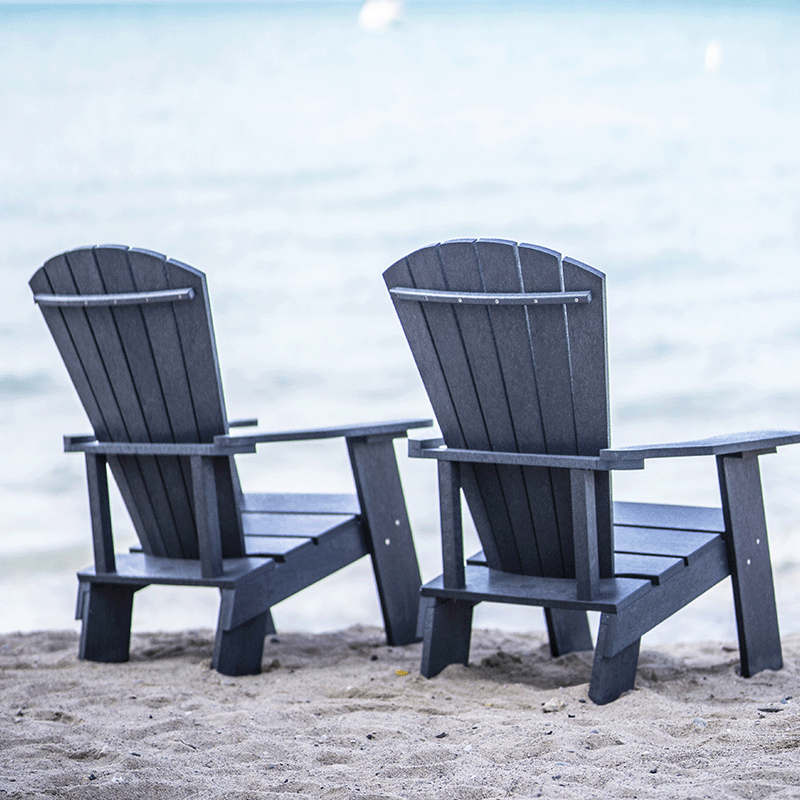 Capterra Adirondack Resin Chair (Greystone)