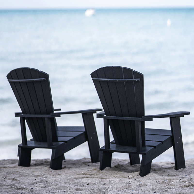 Capterra Adirondack Resin Chair (Onyx)