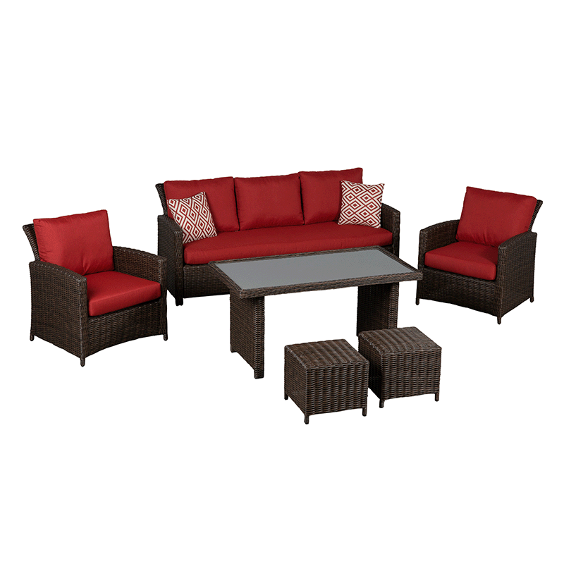 Mont Lexington 6 Piece Deep Seating Conversation Set