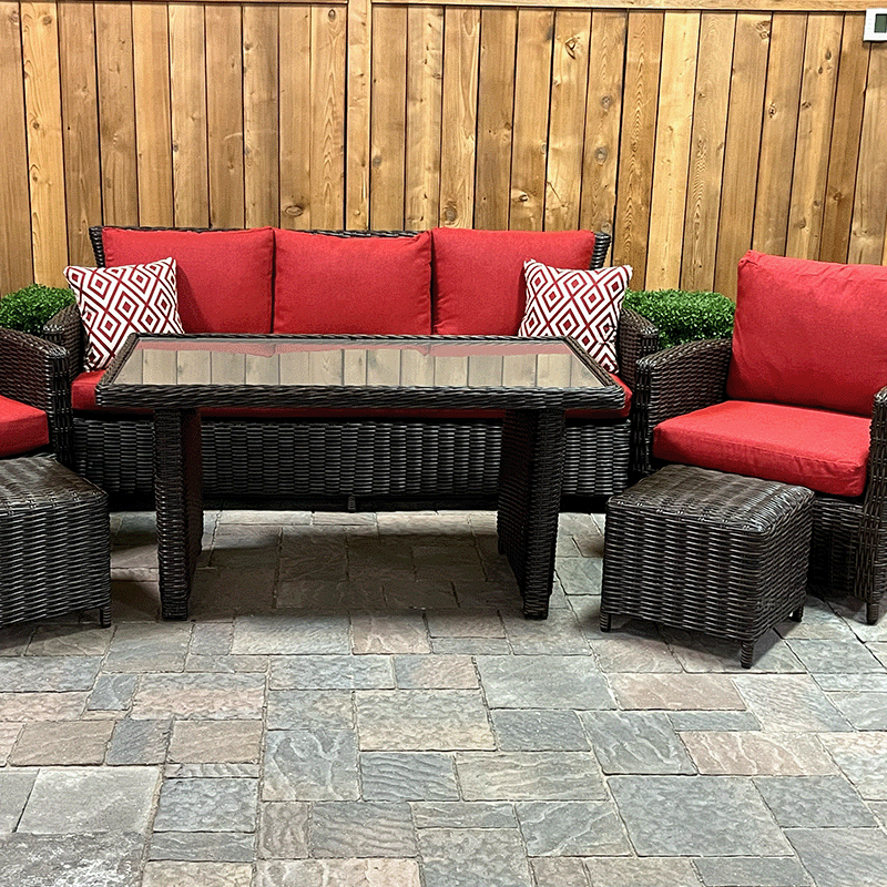 Mont Lexington 6 Piece Deep Seating Conversation Set