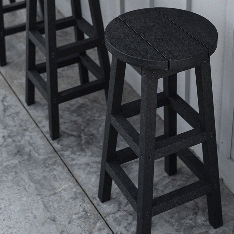 Tabouret de comptoir de bar Capterra Adirondack (Onyx)