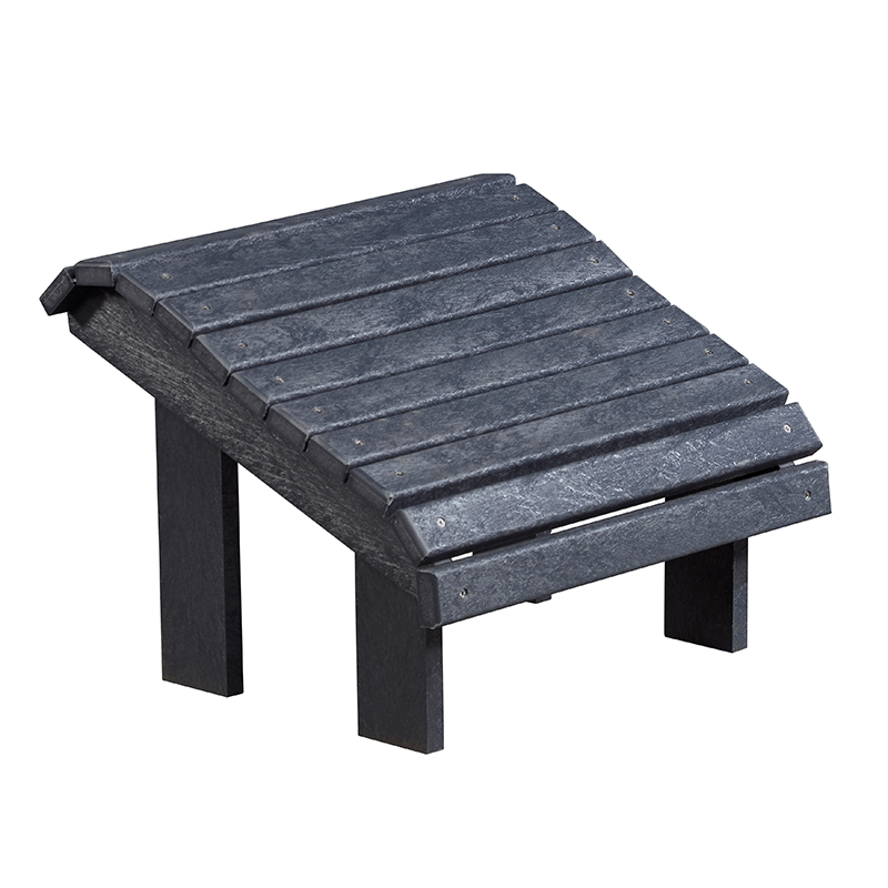 Capterra Adirondack Premium Resin Footstool (Greystone)