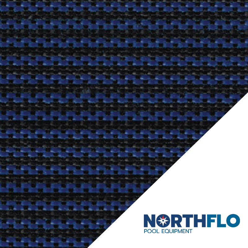 Open Box Blue 18 x 36 ft NorthFlo Rectangle 95 Mesh Safety Cover